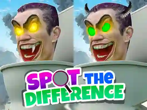 Gra Skibidi Toilet Spot the Difference w Internecie