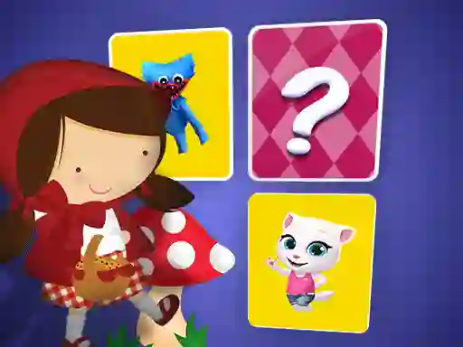 Gra Little Red Riding Hood Memory Card Match w Internecie