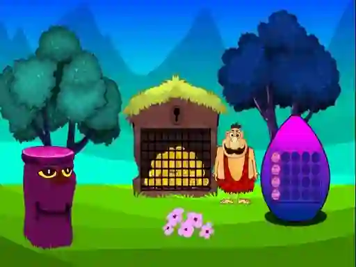 Gra Caveman Treasure Escape w Internecie