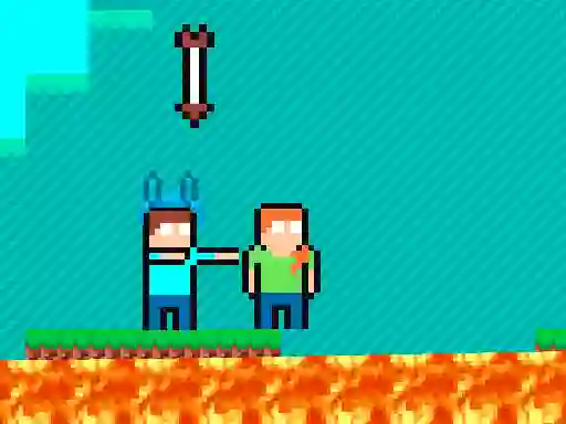 Gra Pixel Battle Upward w Internecie