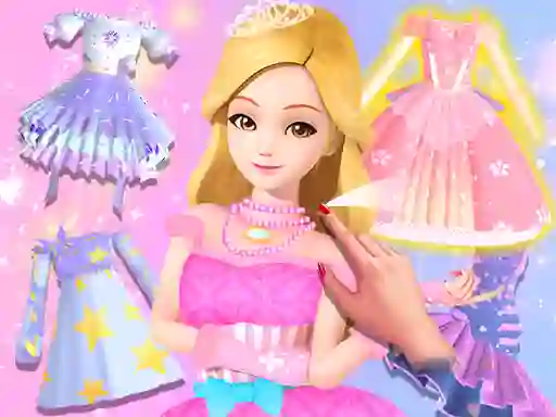 Gra Модный макияж для сияющей принцессы w Internecie