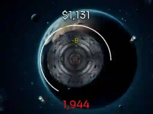 Gra Deep Space Idle w Internecie