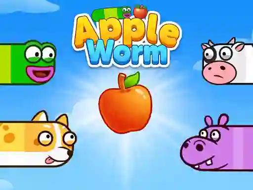 Gra Apple Worm w Internecie