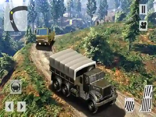 Gra US OffRoad Army Truck Driver w Internecie