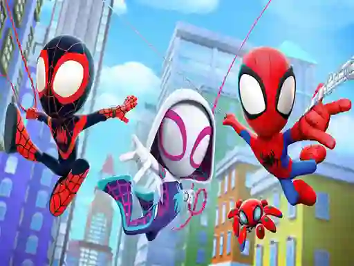 Gra Spidey and his Amazing Friends Swing Into Action! w Internecie