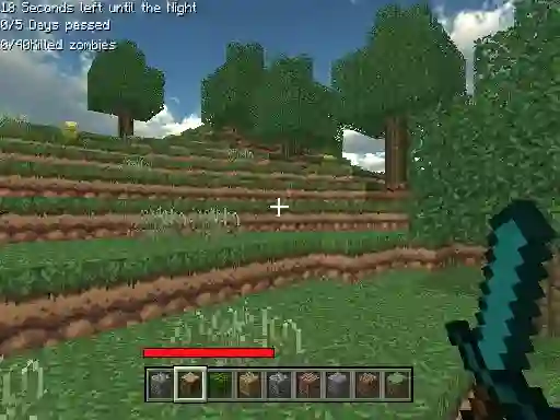 Gra M1neWorld Engless w Internecie