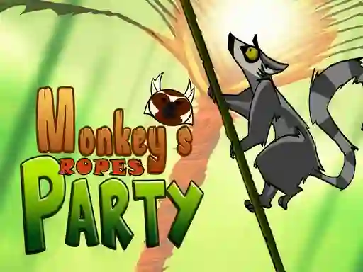 Gra Monkey's ropes party w Internecie