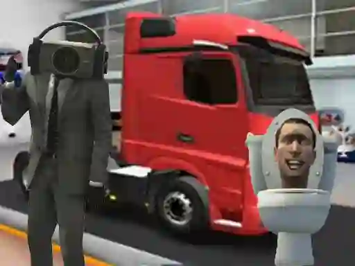 Gra Truck Simulator Skibidi Toilet w Internecie