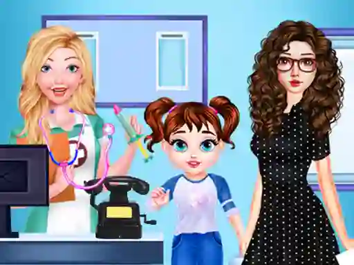 Gra Baby Taylor Check Up Doctor Game w Internecie