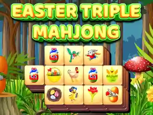 Gra Easter Triple Mahjong w Internecie