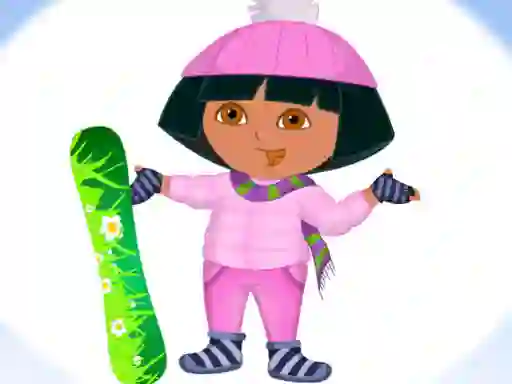 Gra Dora Ski Winter Dressup w Internecie