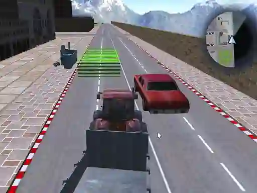 Gra Tractor Driving Garbage collect w Internecie