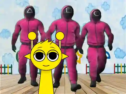 Gra Sprunki in Squid Game Chamber w Internecie