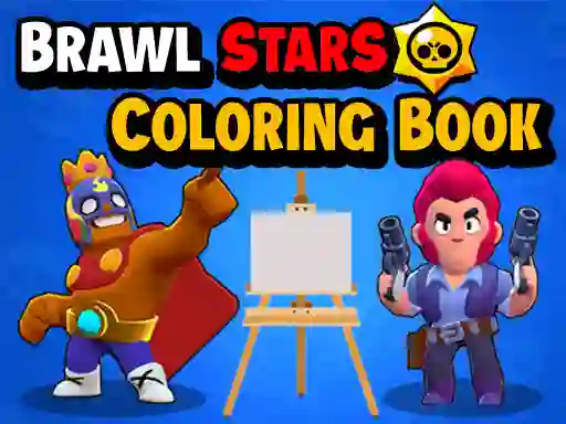 Gra Brawl Stars Coloring Books w Internecie