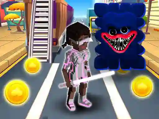Gra City Runner 3D.io w Internecie