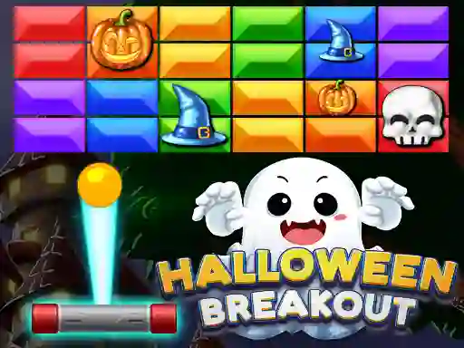 Gra Halloween Breakout w Internecie