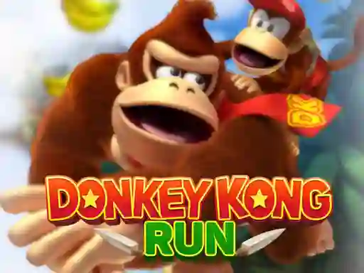 Gra Donkey Kong Run w Internecie