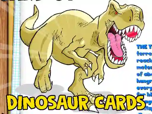 Gra Dinosaur Cards w Internecie