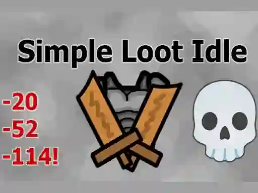 Gra Simple Loot Idle w Internecie