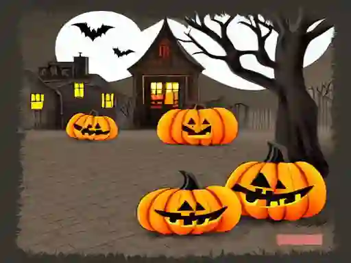 Gra Haunted Halloween Hidden Object w Internecie