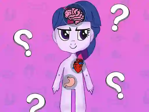 Gra My Little Pony Learning The Body w Internecie