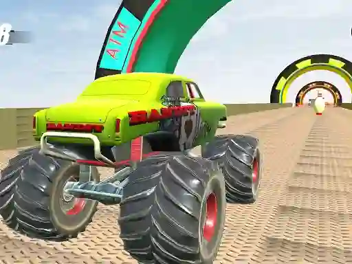 Gra Monster Truck Extreme Stunts w Internecie