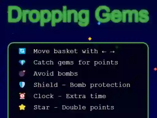 Gra Dropping Gems w Internecie