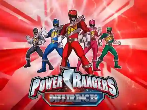 Gra  Power Rangers Differences w Internecie
