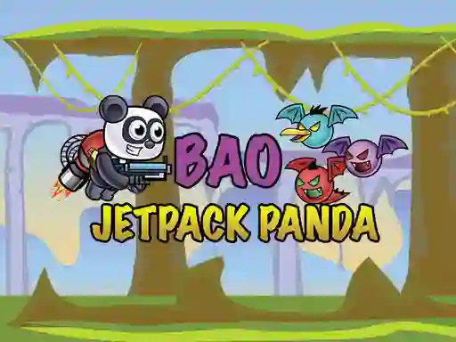 Gra Jetpack Panda Bao w Internecie