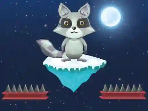 Gra Jumping Raccoon w Internecie