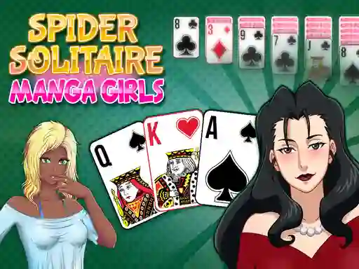 Gra Spider Solitaire Manga Girls w Internecie