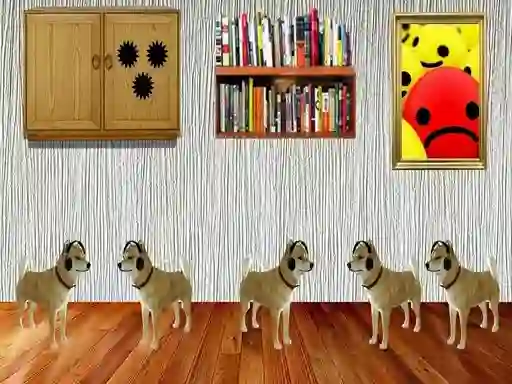 Gra Dog Room Escape w Internecie