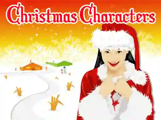 Gra Christmas Character Slide w Internecie