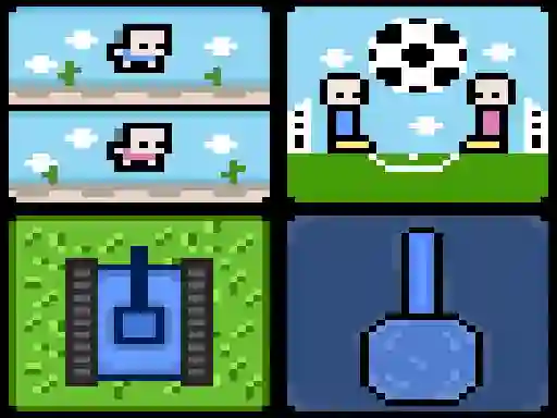 Gra 4 Games For 2 Players w Internecie