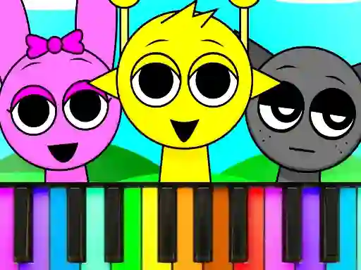Gra Sprunki Piano Explorer w Internecie