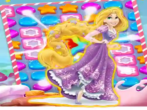 Gra Princess Rapunzel Match3 w Internecie