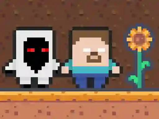 Gra Entity 303 vs Herobrine w Internecie
