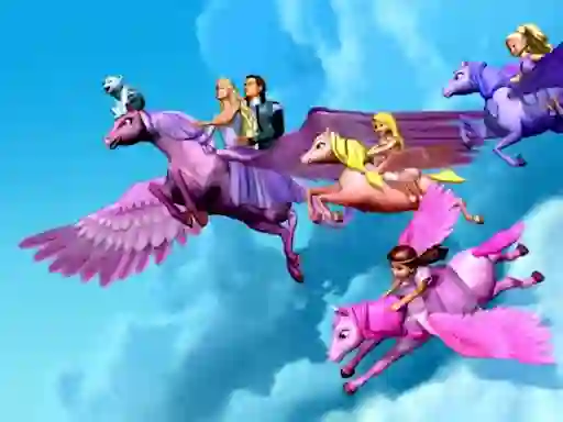 Gra Barbie Magic Pegasus Puzzle w Internecie