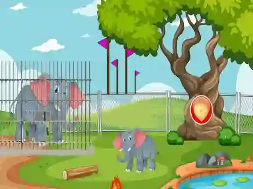 Gra Rescue The Elephant Calf 2 w Internecie