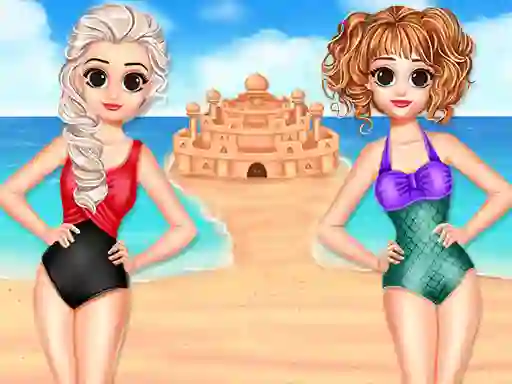 Gra Princess Summer Sand Castle w Internecie