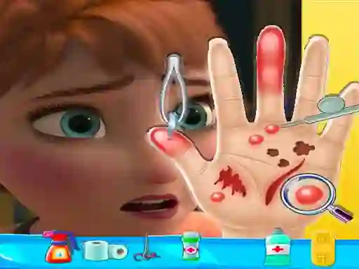 Gra Anna hand doctor w Internecie