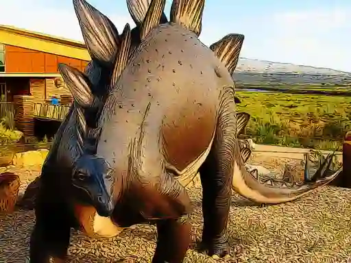 Gra Stegosaurus Dinosaur Jigsaw w Internecie