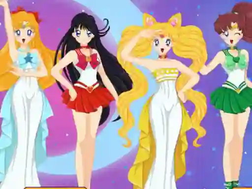 Gra Sailor Moon Character Creator w Internecie