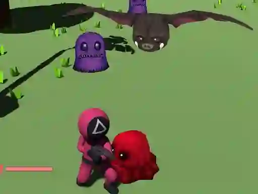 Gra Squid Warrior Adventure w Internecie