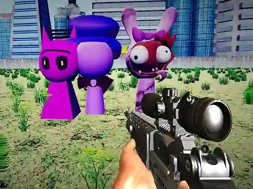 Gra Sprunki Sniper Squid Game w Internecie
