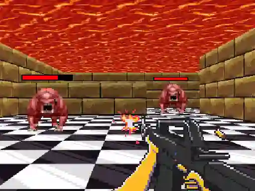 Gra Retro FPS Escape w Internecie