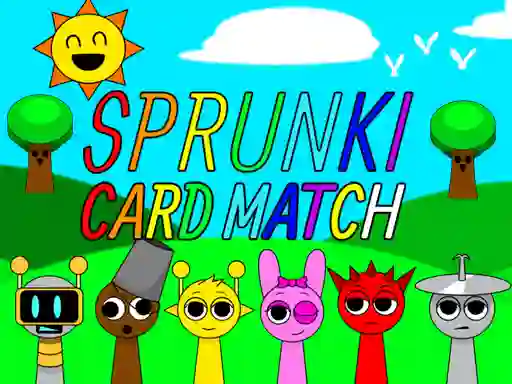 Gra Sprunki Card Match w Internecie