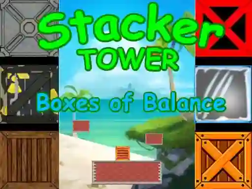 Gra Stacker Tower Boxes of Balance w Internecie