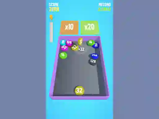 Gra Draughts 2048 w Internecie