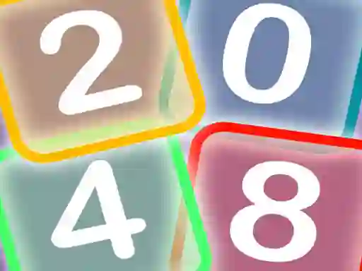 Gra Neon Game 2048 w Internecie